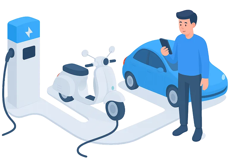 EV Rental + Fleet Tech